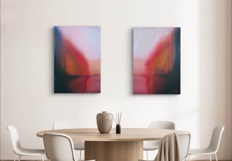 Original Abstract Expressionism Abstract Painting by Francesca Currie