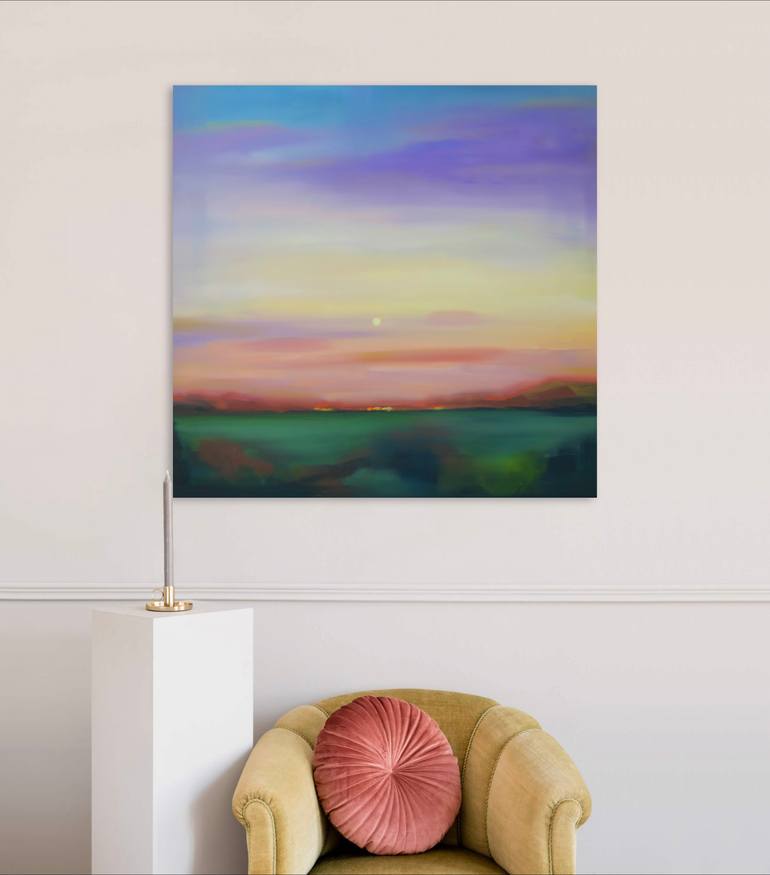 Original Abstract Landscape Painting by Francesca Currie