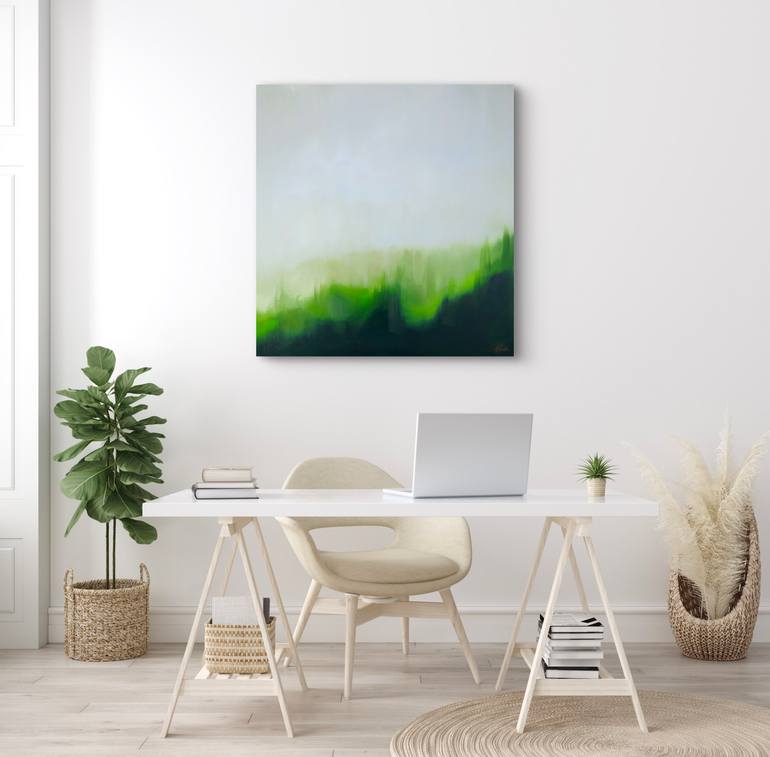 Original Abstract Expressionism Abstract Painting by Francesca Currie