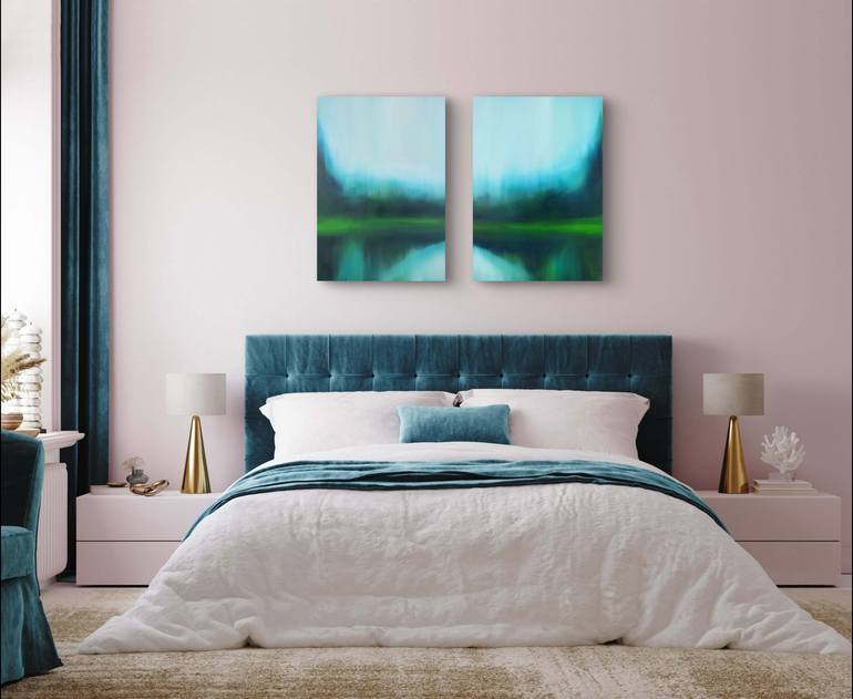 Original Abstract Expressionism Abstract Painting by Francesca Currie