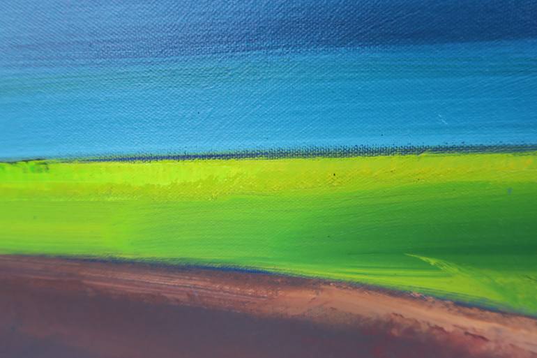 Original Conceptual Landscape Painting by Francesca Currie