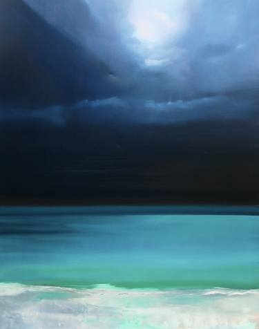 Print of Conceptual Beach Paintings by Francesca Currie