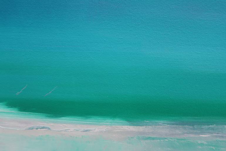 Original Conceptual Beach Painting by Francesca Currie