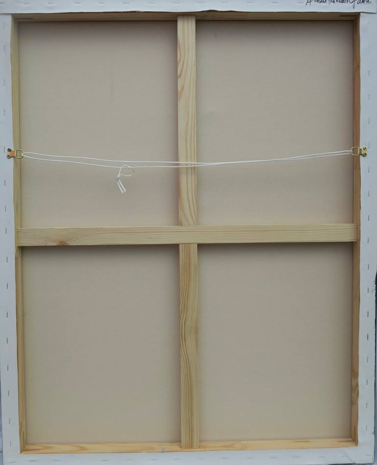 Original Conceptual Beach Painting by Francesca Currie