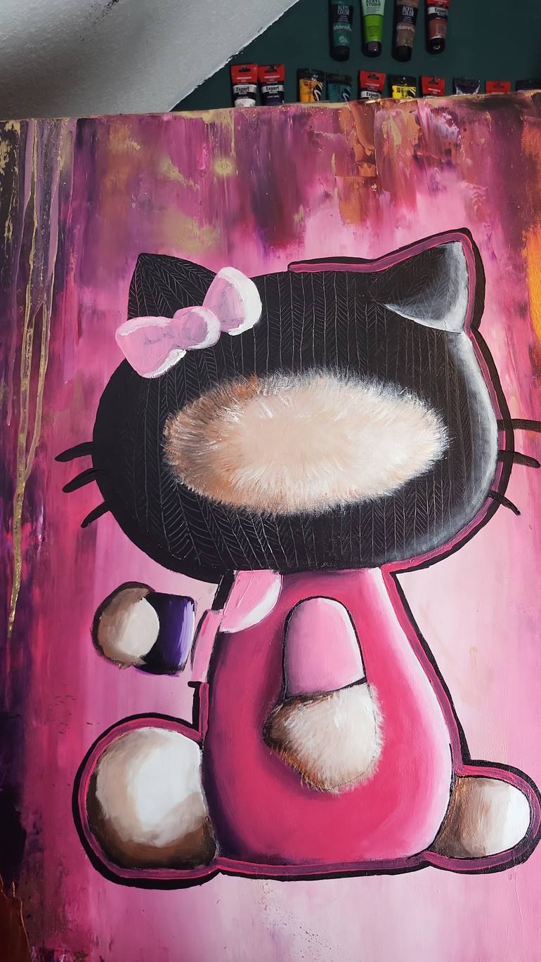 Original Illustration Cartoon Painting by Julia Hirschfeld
