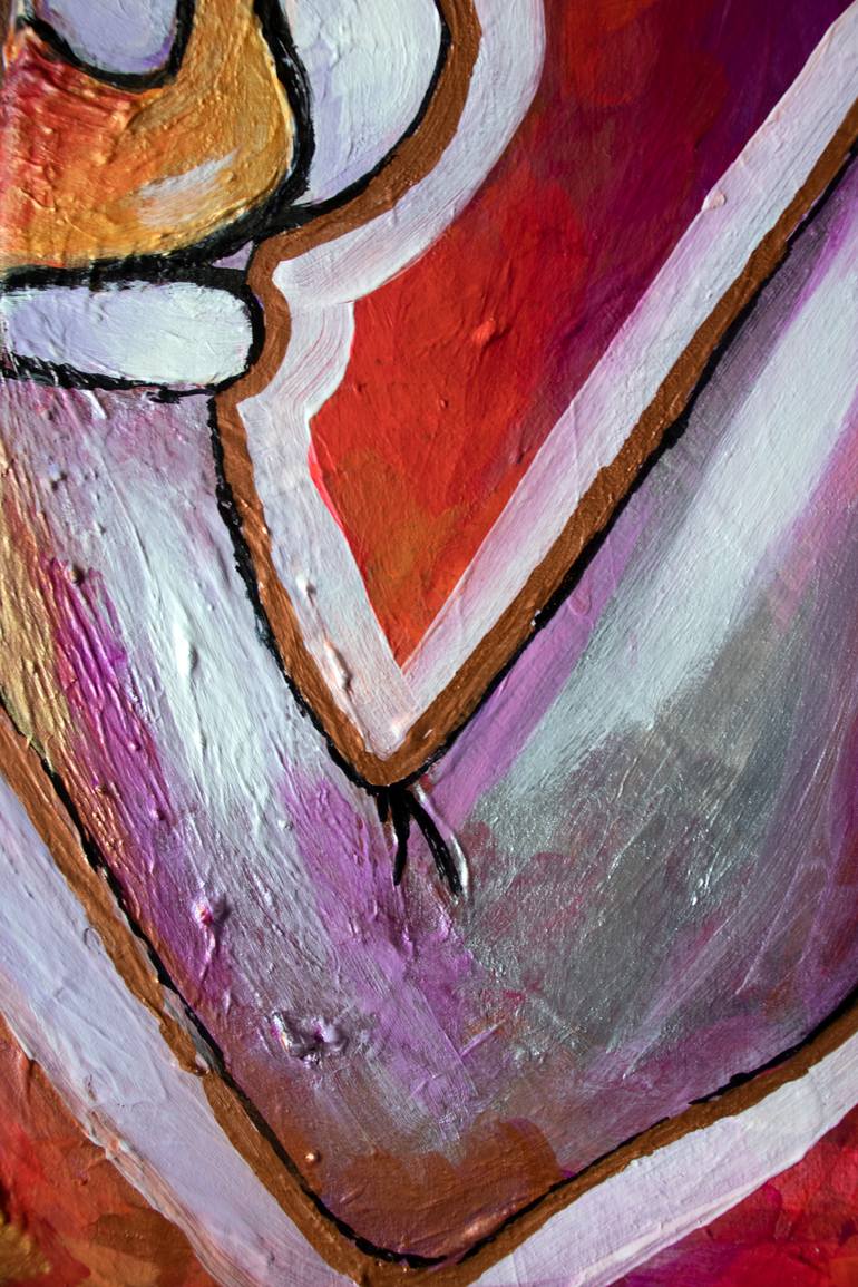 Original Illustration Cartoon Painting by Julia Hirschfeld