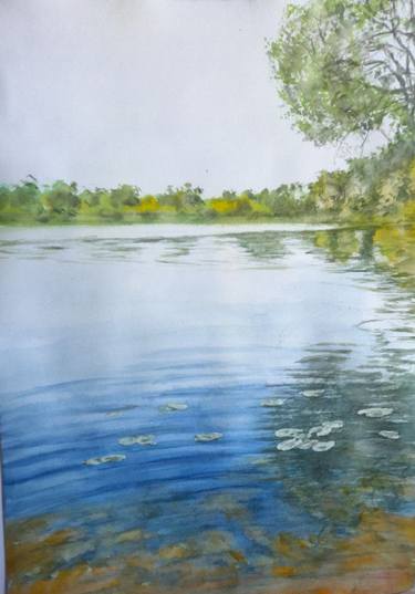 Print of Realism Water Paintings by Victor Bourlatchouk