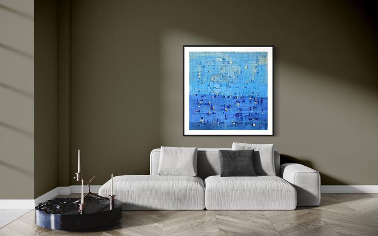 Original Contemporary Abstract Painting by Bharati Shah