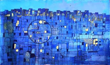 Original Cubism Abstract Paintings by Bharati Shah