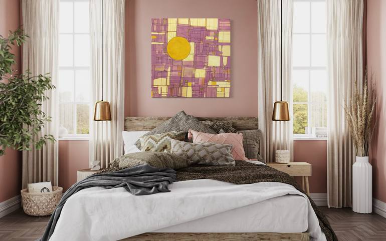 Original Contemporary Abstract Painting by Bharati Shah