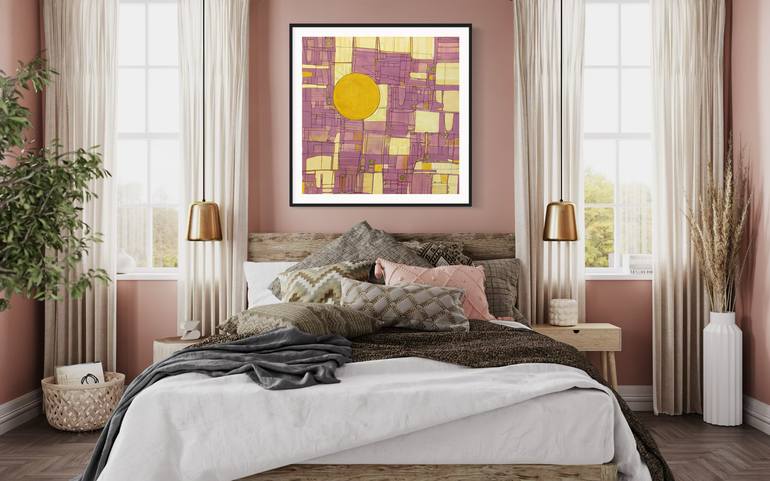 Original Contemporary Abstract Painting by Bharati Shah