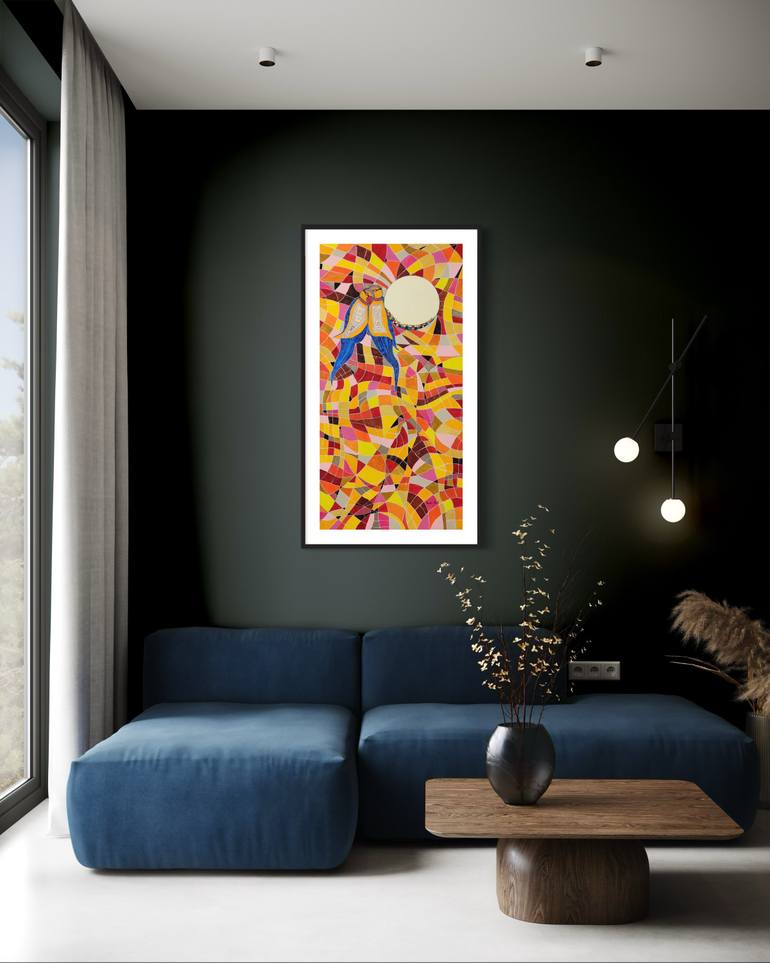 Original Contemporary Abstract Painting by Bharati Shah
