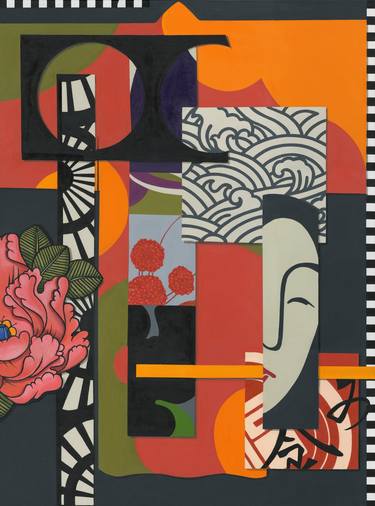 Original Contemporary Patterns Paintings by Suzanne Pearson