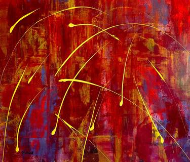 Original Abstract Paintings by James Maliakal