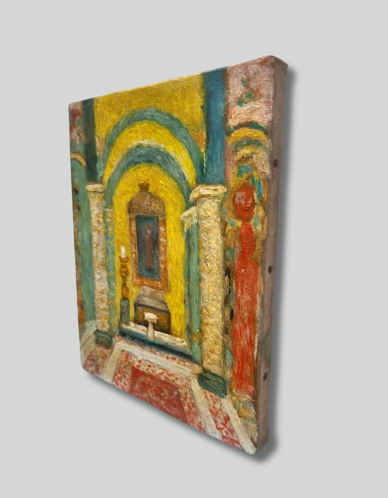 Original Expressionism Religion Painting by chris may