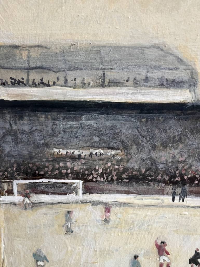 Original Expressionism Sports Painting by chris may