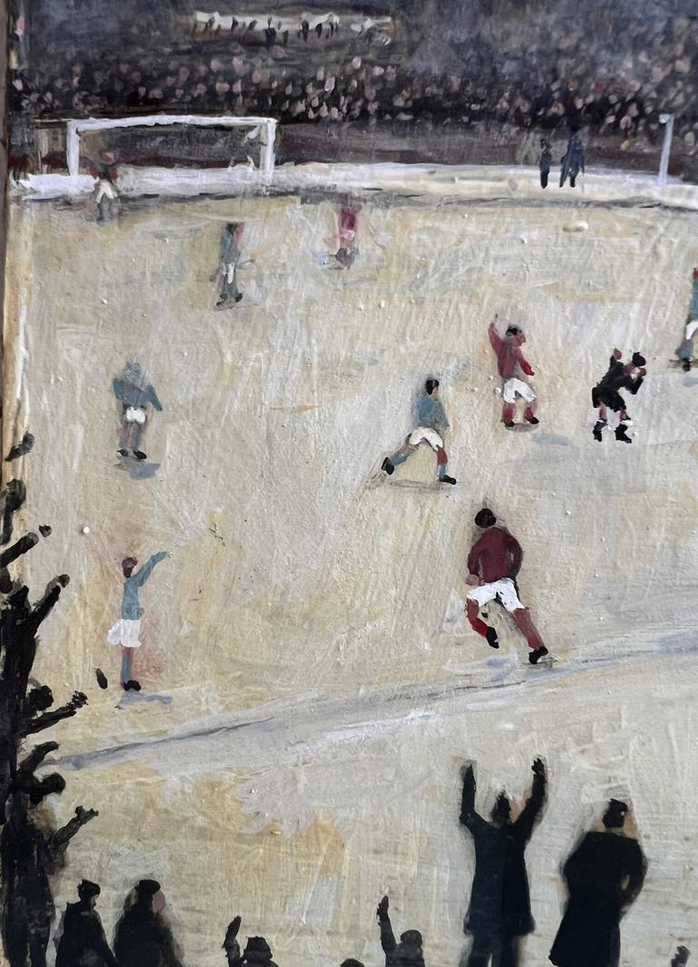 Original Expressionism Sports Painting by chris may