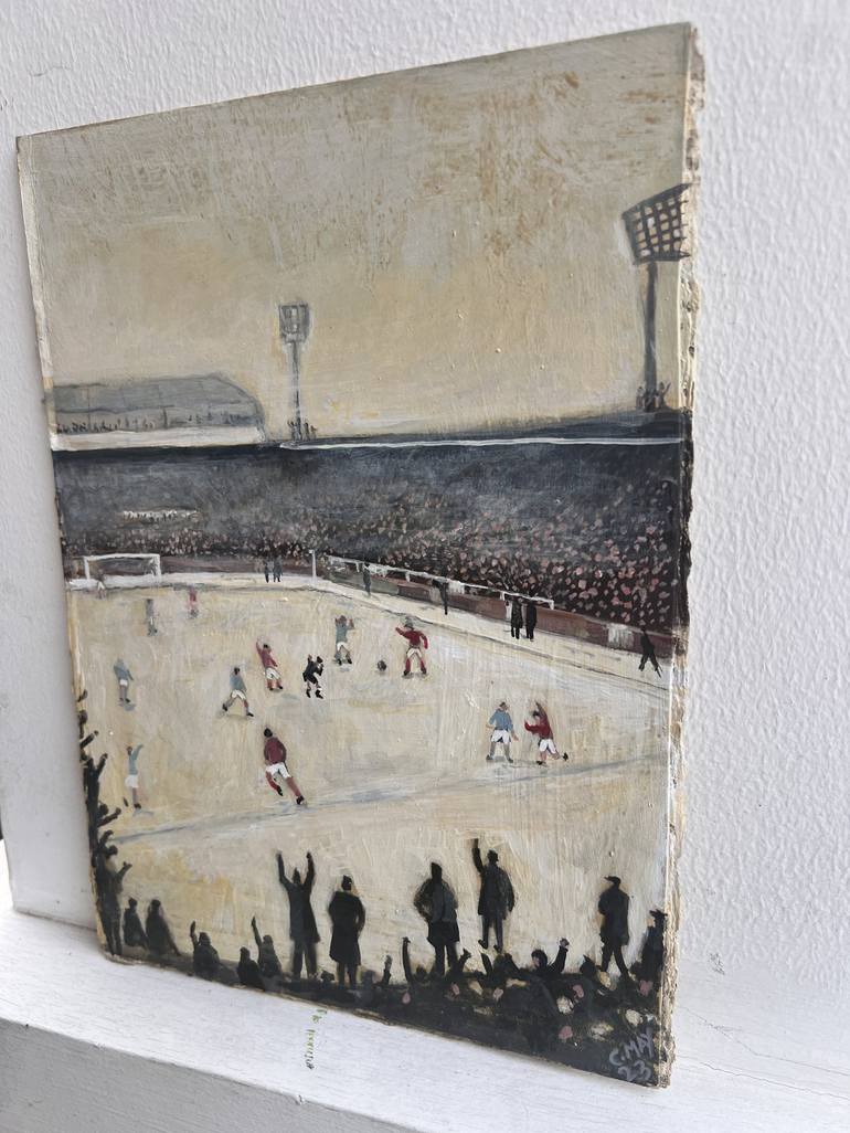 Original Expressionism Sports Painting by chris may