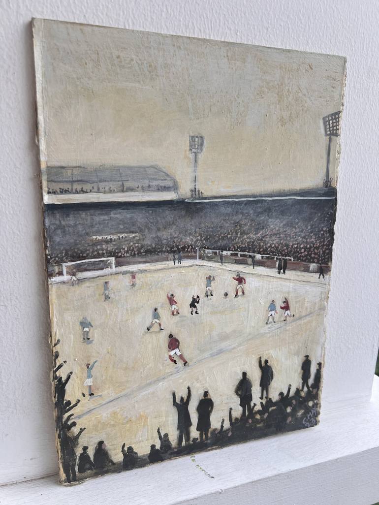 Original Expressionism Sports Painting by chris may