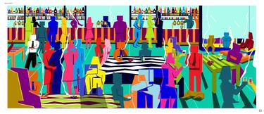 Original Contemporary People Printmaking by Ivan Cangelosi