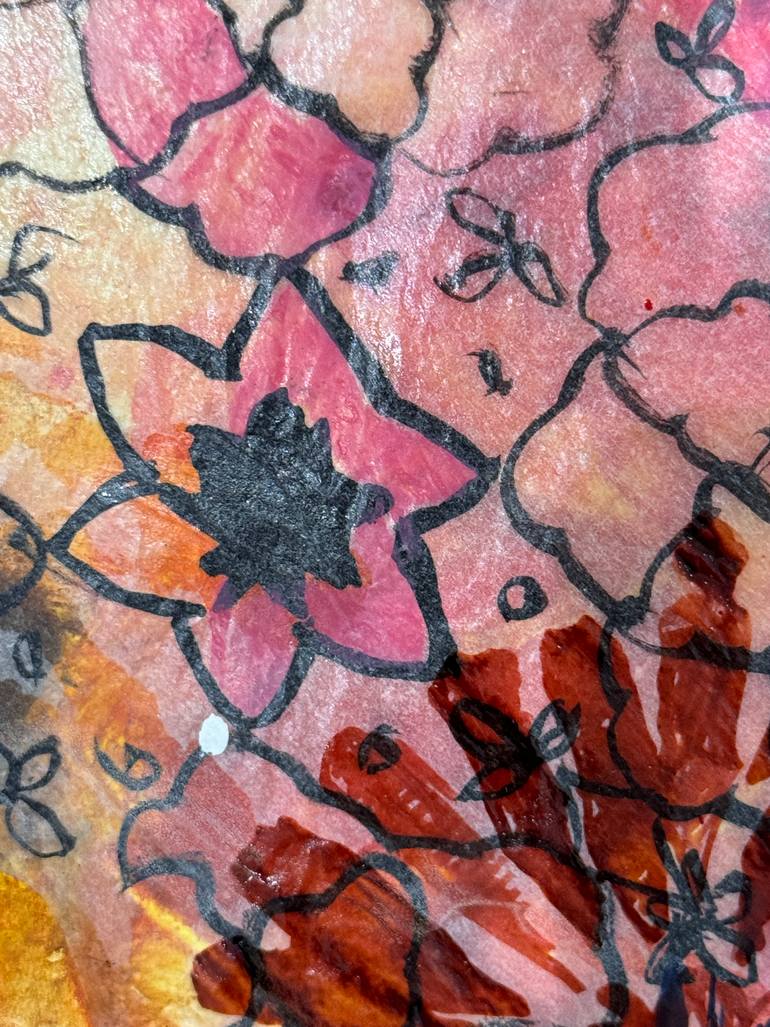 Original Abstract Expressionism Abstract Painting by Jyoti Bharwani