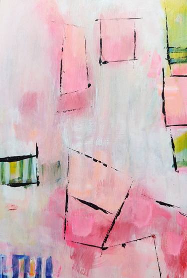 Original Minimalism Abstract Paintings by Eva Garis