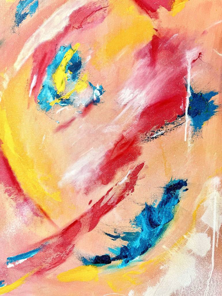 Original Abstract Expressionism Abstract Painting by Antonina Garna