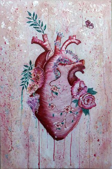 Original Love Mixed Media by Maluka Svanidze