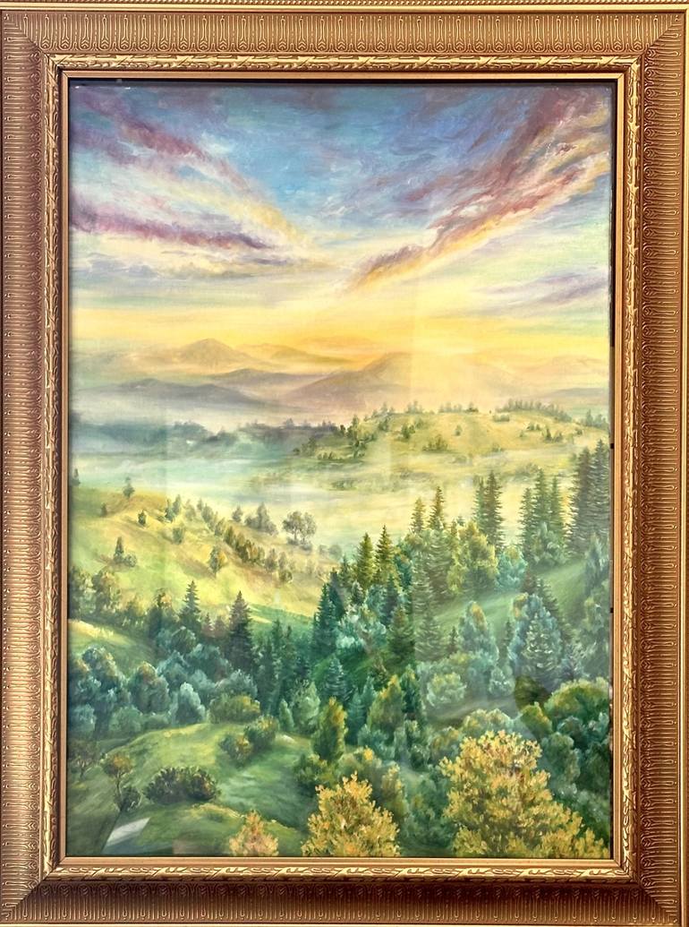 Original Realism Landscape Painting by Emiliya Shults