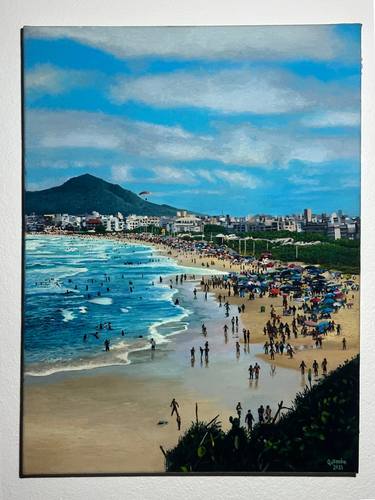 Original Realism Beach Paintings by Charly Guzmán