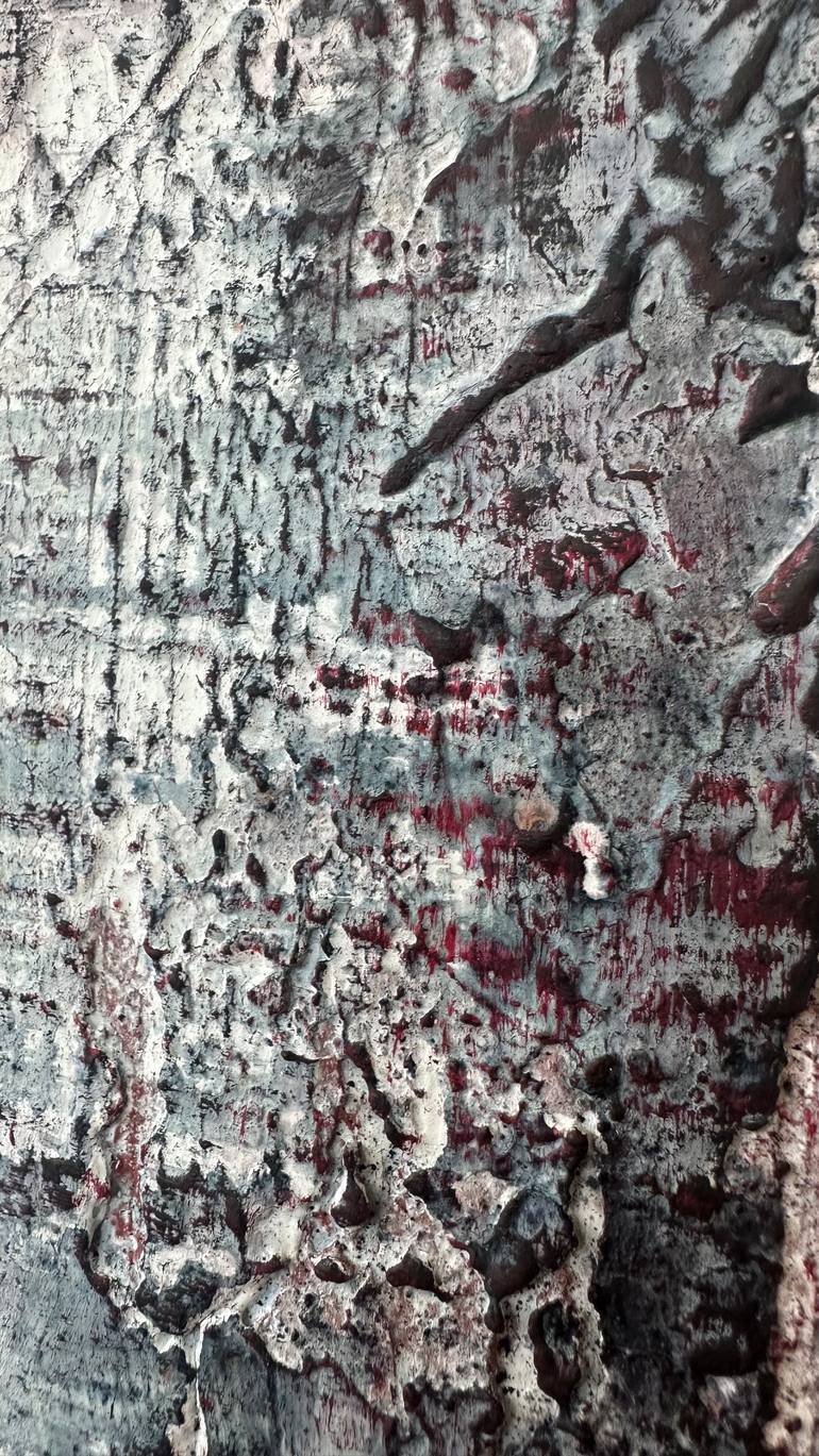 Original Abstract Mixed Media by Karin Lanini Arthofer