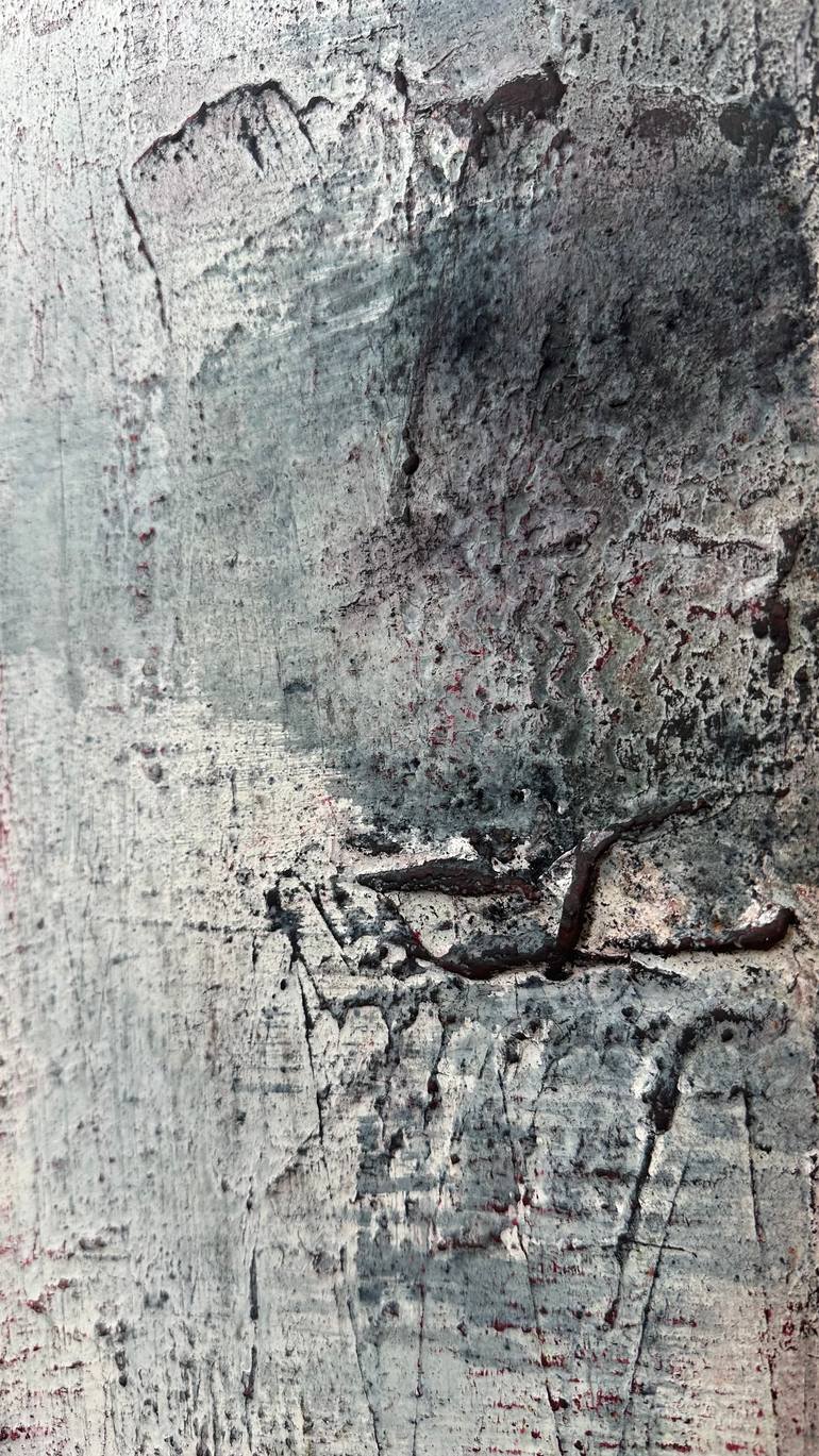 Original Abstract Mixed Media by Karin Lanini Arthofer