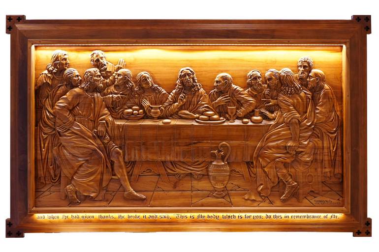 Original Realism Religion Sculpture by Ginu Kg