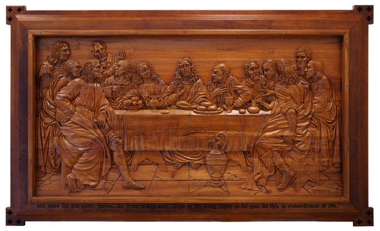 Original Realism Religion Sculpture by Ginu Kg