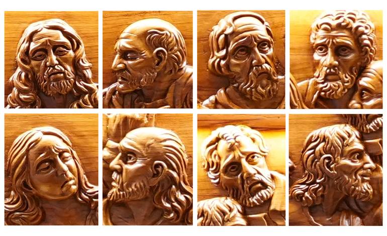 Original Realism Religion Sculpture by Ginu Kg