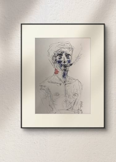 Print of Conceptual Men Drawings by Brian Vilche