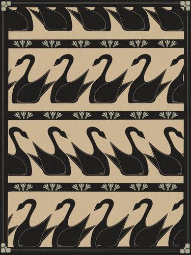Print of Illustration Patterns Digital by Swan Feix