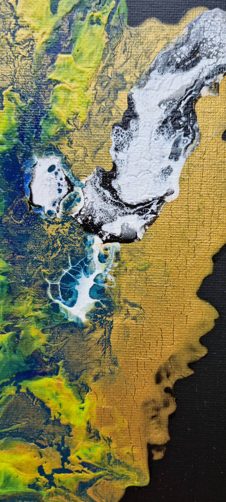 Original Abstract Painting by Olesea Ghereg