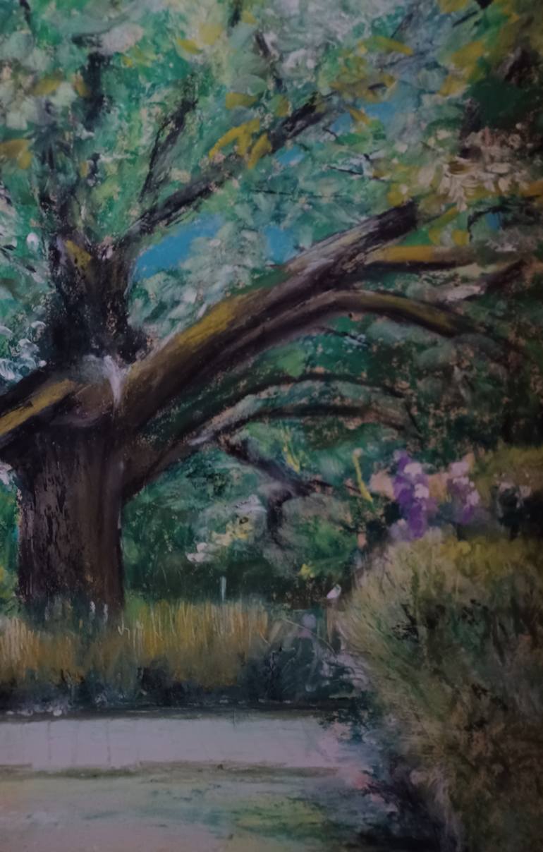 Original Impressionism Botanic Painting by Renata Sanna