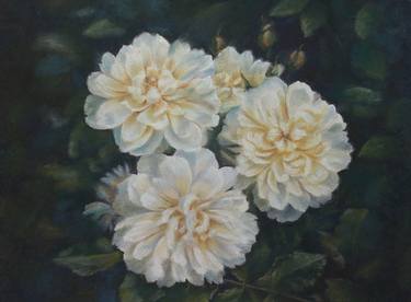 Original Impressionism Botanic Paintings by Sophie Martynova