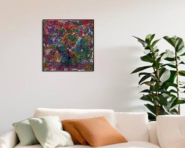 Original Abstract Expressionism Abstract Paintings by Dayo Joseph