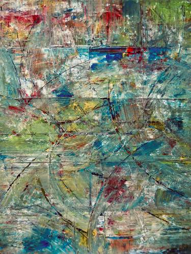 Original Abstract Expressionism Abstract Paintings by Vinet Larente