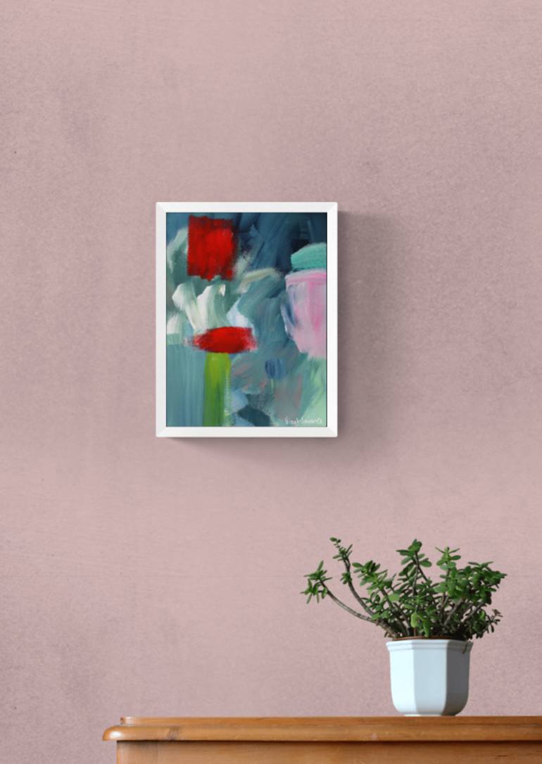 Original Contemporary Abstract Painting by Vinet Larente