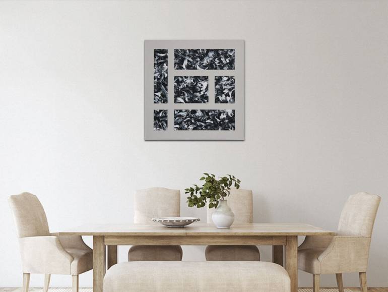 Original Abstract Expressionism Abstract Painting by Vinet Larente
