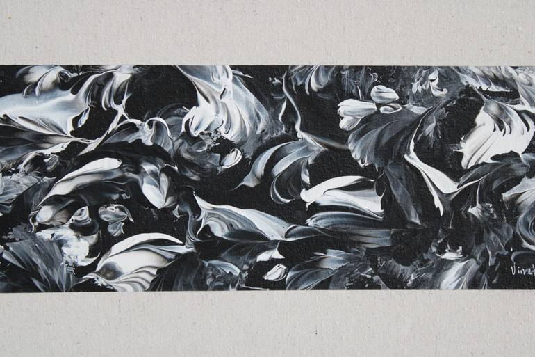 Original Abstract Expressionism Abstract Painting by Vinet Larente