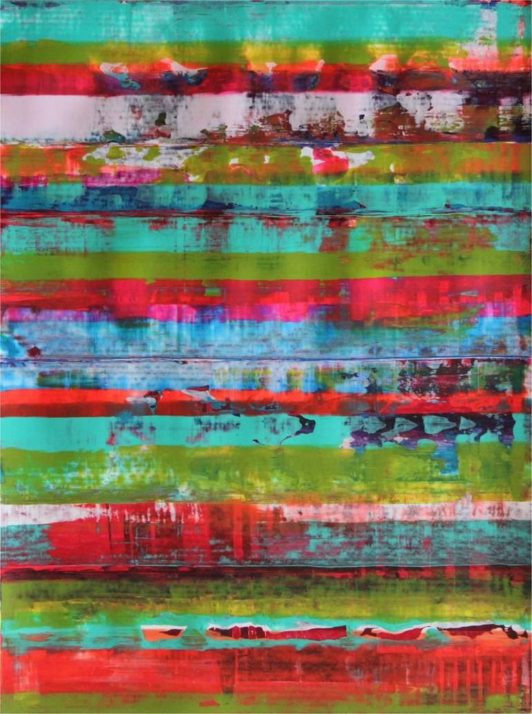 Original Abstract Expressionism Abstract Paintings by Vinet Larente