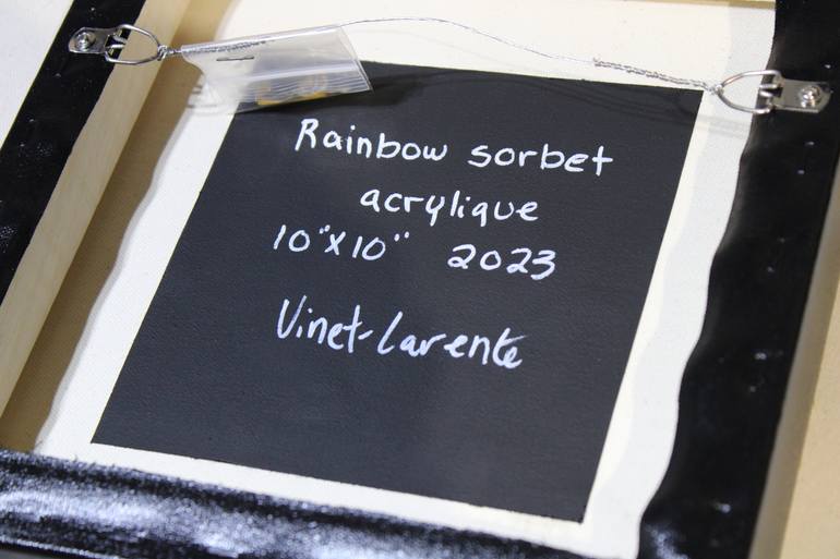 Original Abstract Expressionism Abstract Painting by Vinet Larente