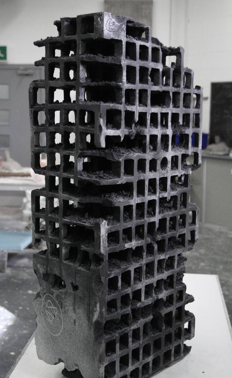 Print of Architecture Sculpture by Calum Paterson MRBS