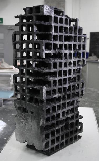 Print of Architecture Sculpture by Calum Paterson MRBS