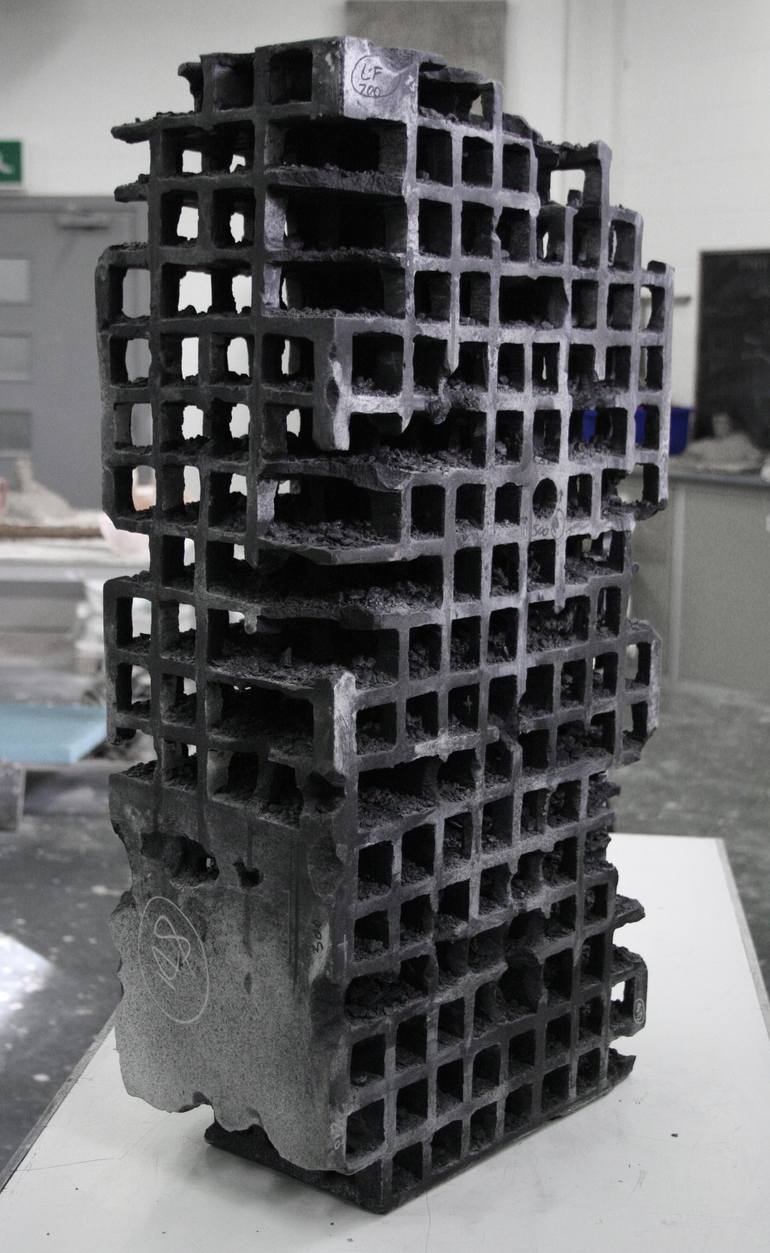 Original Abstract Architecture Sculpture by Calum Paterson MRBS